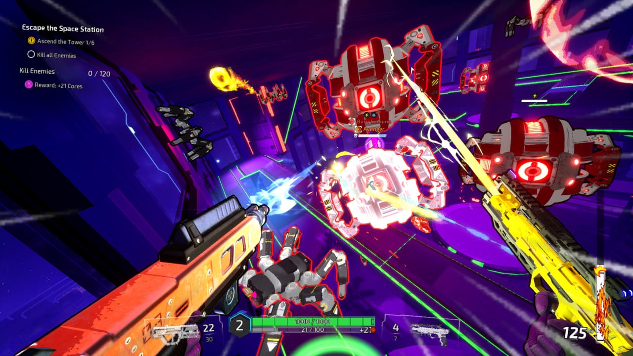 Gunstoppable movement combat